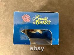 Disney Beauty and the Beast Wooden Doll Set Mrs. Potts, Chip, Lumiere, Cogswor