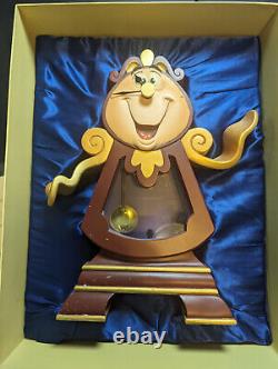 Disney Beauty and the Beast collection Cogsworth Clock limited edition 2010