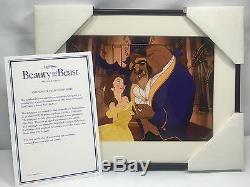 Disney Beauty and the Beast limited edition lithograph 581/1100 Certificate Auth