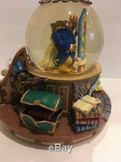 Disney Beauty and the Beast musical snowglobe Enchanted Love
