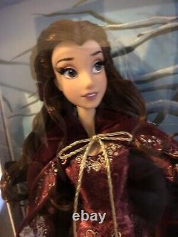 Disney Beauty & the Beast Limited Edition LE 17inch Winter Belle Doll