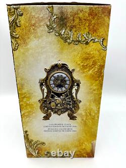 Disney Beauty & the Beast Live Action Movie Limited Edition Cogsworth Clock B