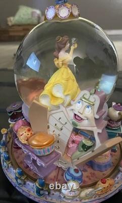 Disney Beauty the Beast Wind-Up Snow Globe