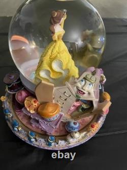 Disney Beauty the Beast Wind-Up Snow Globe