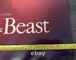 Disney Beauty & the beast (1991) US D/S one sheet (adv teaser) rare
