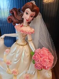 Disney Belle Beauty & Beast Wedding Figurine Couture De Force #4045444