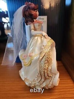 Disney Belle Beauty & Beast Wedding Figurine Couture De Force #4045444