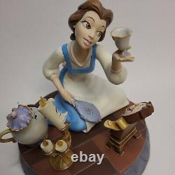 Disney Belle-Beauty & The Beast 10th Year Markrita Figurine 8in × 8in withPin READ
