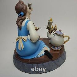 Disney Belle-Beauty & The Beast 10th Year Markrita Figurine 8in × 8in withPin READ