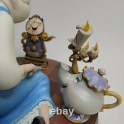 Disney Belle-Beauty & The Beast 10th Year Markrita Figurine 8in × 8in withPin READ
