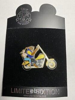 Disney Belle Beauty & The Beast Motorcycle Pin VERY RARE Limited Edition Of 250