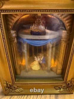 Disney Belle Dances with the Beast Light-Up Shadow Box