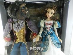 Disney Belle and Beast 30th Anniversary Limited Edition Doll Set IN HAND