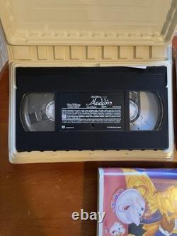 Disney Black Diamond VHS Tapes Bundle (Beauty & The Beast, Aladdin, Cinderella)