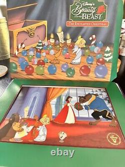 Disney Castle Collection Beauty AND The Beast Light-Up With Lithos And More