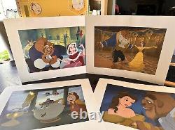 Disney Castle Collection Beauty AND The Beast Light-Up With Lithos And More