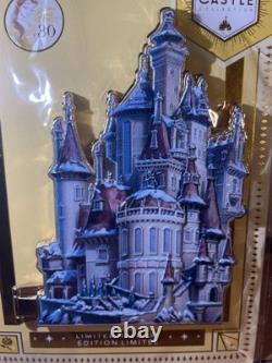 Disney Castle Collection Beauty & Beast Castle Pin Series 10 LE 2021