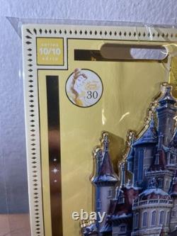 Disney Castle Collection Beauty & Beast Castle Pin Series 10 LE 2021
