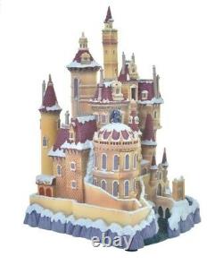 Disney Castle Collection Beauty & The Beast Light-Up Figure fantastic IN HAND