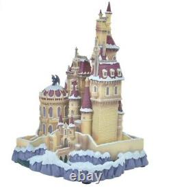 Disney Castle Collection Beauty & The Beast Light-Up Figure fantastic IN HAND