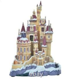 Disney Castle Collection Beauty & The Beast Light-Up Figure fantastic IN HAND