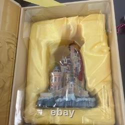 Disney Castle Collection Beauty and the Beast Figurine Display Near Mint