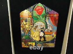 Disney Catalog Beauty And The Beast Puzzle Pin Set In Box Le 5000