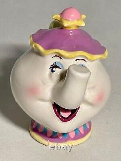 Disney Ceramic Beauty and the Beast Set of 5 Schmid Malaysia Vintage