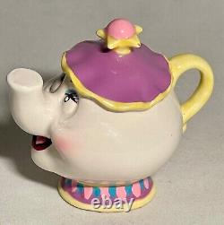 Disney Ceramic Beauty and the Beast Set of 5 Schmid Malaysia Vintage