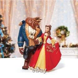 Disney Christmas Beauty and the Beast Enchanted Bell Figure Doll Mint