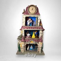 Disney Classic Beauty and the Beast Magic Moments in Time Clock Tower Diorama
