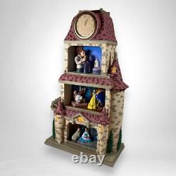 Disney Classic Beauty and the Beast Magic Moments in Time Clock Tower Diorama