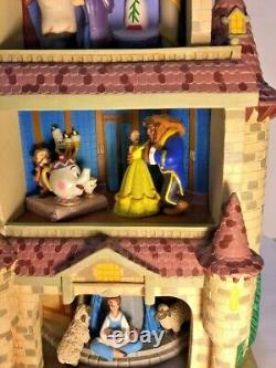 Disney Classic Beauty and the Beast Magic Moments in Time Clock Tower Diorama