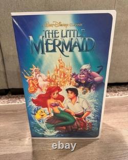 Disney Classic VHS Boxed Silk Touch Throw Blanket 50 × 70 MERMAID BEAUTY BEAST