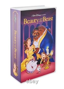 Disney Classic VHS Boxed Silk Touch Throw Blanket 50 × 70 MERMAID BEAUTY BEAST