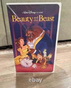 Disney Classic VHS Boxed Silk Touch Throw Blanket 50 × 70 MERMAID BEAUTY BEAST