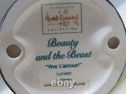 Disney Classics Collection Beauty and the Beast Lumiere'Vive l'amour' NEW