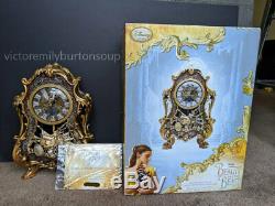 Disney Cogsworth Limited Edition Clock Beauty and the Beast Live Action Film