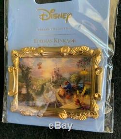 Disney D23 Expo 2019 Thomas Kinkade pin Beauty & the Beast LE