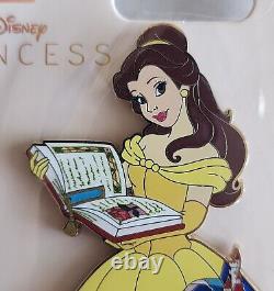 Disney D23 Expo WDI MOG Pins Princess Belle Beauty & Beast Dress Collage Pin New