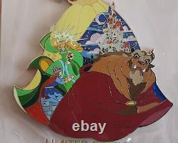 Disney D23 Expo WDI MOG Pins Princess Belle Beauty & Beast Dress Collage Pin New
