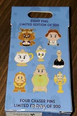 Disney D23 WDI Beauty and the Beast Adorbs Pin Phillipe CHASER LE 200