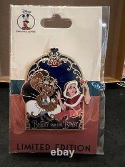 Disney DEC 30th Anniversary Beauty & the Beast 6 LE pin set