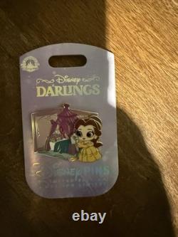 Disney Darlings Princess Belle Cutie From Beauty And The Beast Pin. LE 2500