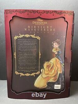 Disney Designer Collection Midnight Masquerade Series Belle Doll Beauty Beast