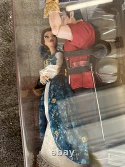 Disney Designer Doll Fairytale Belle Gaston Beauty and the Beast LE Display Case