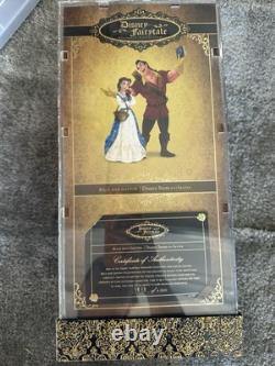 Disney Designer Doll Fairytale Belle Gaston Beauty and the Beast LE Display Case