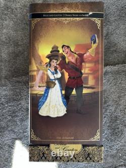 Disney Designer Doll Fairytale Belle Gaston Beauty and the Beast LE Display Case