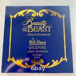 Disney Destination D23 Beauty and the Beast 30th Jumbo Pin, LE 250, WDI, MOG