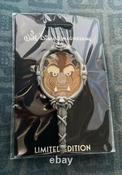 Disney Destination D23 Beauty and the Beast 5 Mirror Pins, LE 250, WDI, MOG